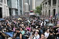 香港で行われた民主派の大規模デモで、米国領事館に向かう参加者たち（2019年9月8日撮影）。(c)Anthony WALLACE / AFP