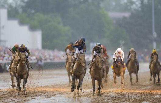 メジロファームさま専用　サンデーサイレンス　ケンタッキーダービー 接触なければ勝ってた」「走行妨害にならないなんて」米ケンタッキー