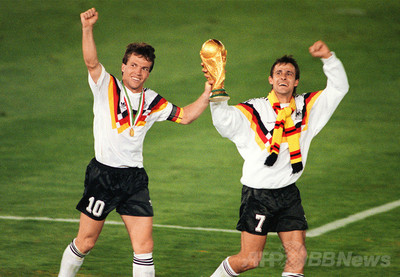 1990 西ドイツ(H) #18 adidas (L) イタリアワールド杯刺繍入