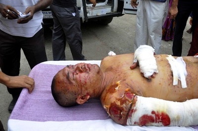 仏教の聖地で連続爆発、僧侶2人負傷 インド・ブッダガヤ