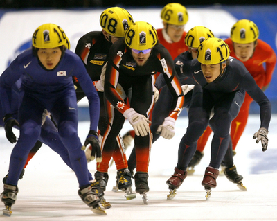 韓国 第5戦男子5000メートルリレーで優勝