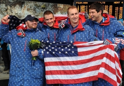 ボブスレー男子4人乗り 米国が優勝、バンクーバー冬季五輪