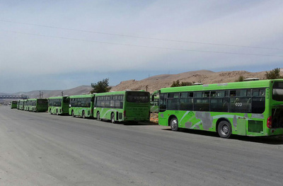 東グータ最後の反体制派が撤退へ アサド政権、完全制圧近づく