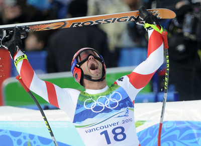 デファゴ 滑降を制す、バンクーバー冬季五輪
