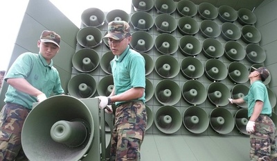 韓国軍 朝鮮向けラジオ放送の停止を発表