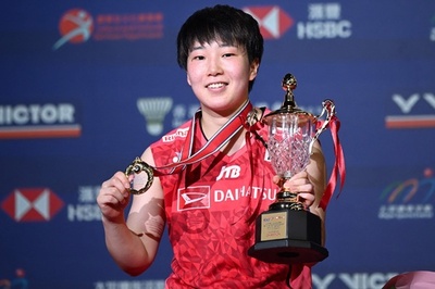 山口茜がバドミントン香港オープン制覇、西本拳太は準優勝