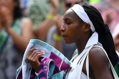 ガウフの快進撃ストップ、元世界1位ハレプに屈す ウィンブルドン