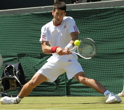 ジョコビッチ ストレート勝ちで3回戦へ、ウィンブルドン選手権