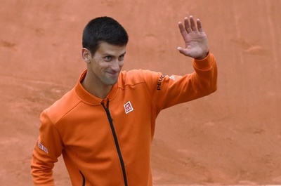 ジョコビッチ、生涯グランドスラムへまずは初戦突破 全仏オープン