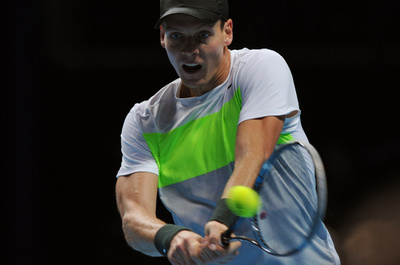 ベルディハがツォンガに勝利、ATPツアー・ファイナル