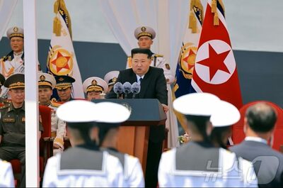 北朝鮮、昨年進水した新型駆逐艦「崔賢」号が就役…「海軍の核武装化を推進」