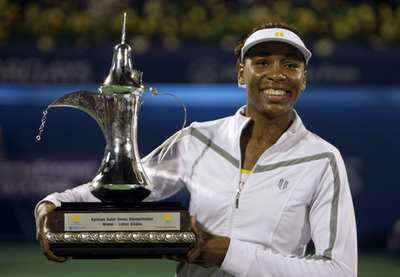 ヴィーナス ラザノ下し通算40勝目、ドバイ選手権