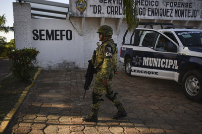 メキシコで12人の遺体発見、自警団が殺害した誘拐犯か