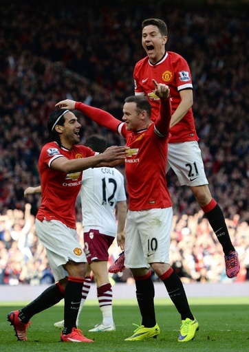 ユナイテッドが5連勝で暫定3位浮上、エレーラとルーニーが得点