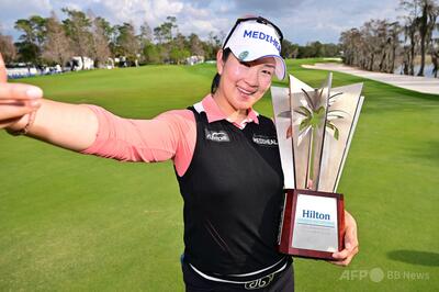 キム・イェリムがコルダ抑え優勝 竹田8位 女子ゴルフ米ツアー開幕戦