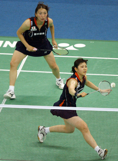 小椋／潮田組 女子ダブルス準決勝で敗退
