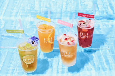 夏季限定フレーバーも、「エル カフェ」フレッシュなコンブチャフェア