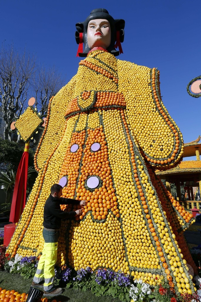 恒例の「レモン祭り」開催迫る、南仏