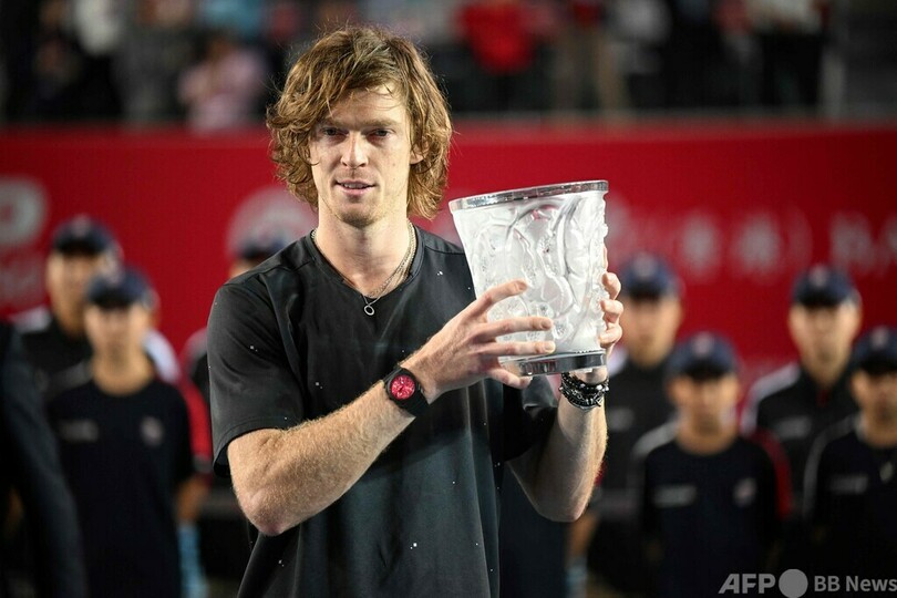 ルブレフが香港OP制覇、全豪に向けて「自信」 写真4枚 国際ニュース:AFPBB News