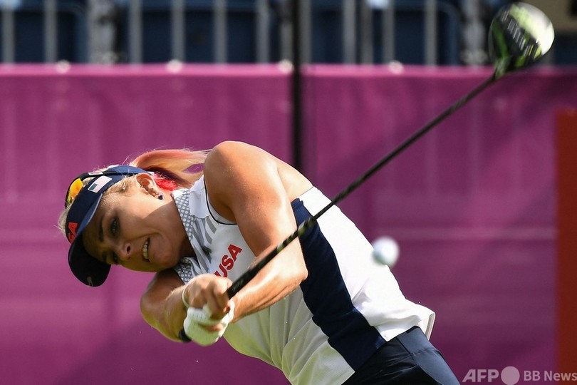 トンプソンのキャディーが熱中症でダウン 五輪ゴルフ女子初日