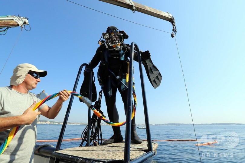 「サンクチュアリ」が汚染源に...南仏、人工魚礁のタイヤ2.5万本撤去