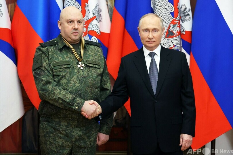 ロシア航空宇宙軍トップ解任 ワグネル反乱以降不明
