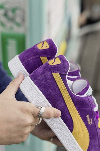 【✨希少】 puma suede classic collectors 50周年 プーマ「スウェード」50周年記念のコラボシューズ、70年代を連想