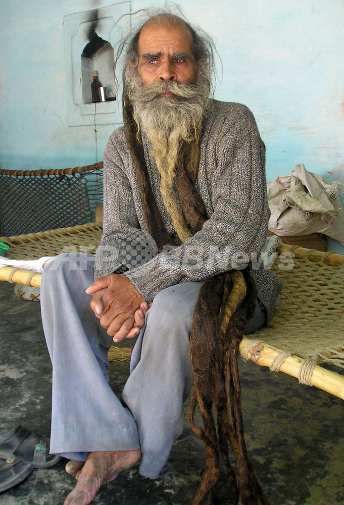 35年間風呂に入らないインドの男 その理由とは 写真2枚 国際ニュース Afpbb News