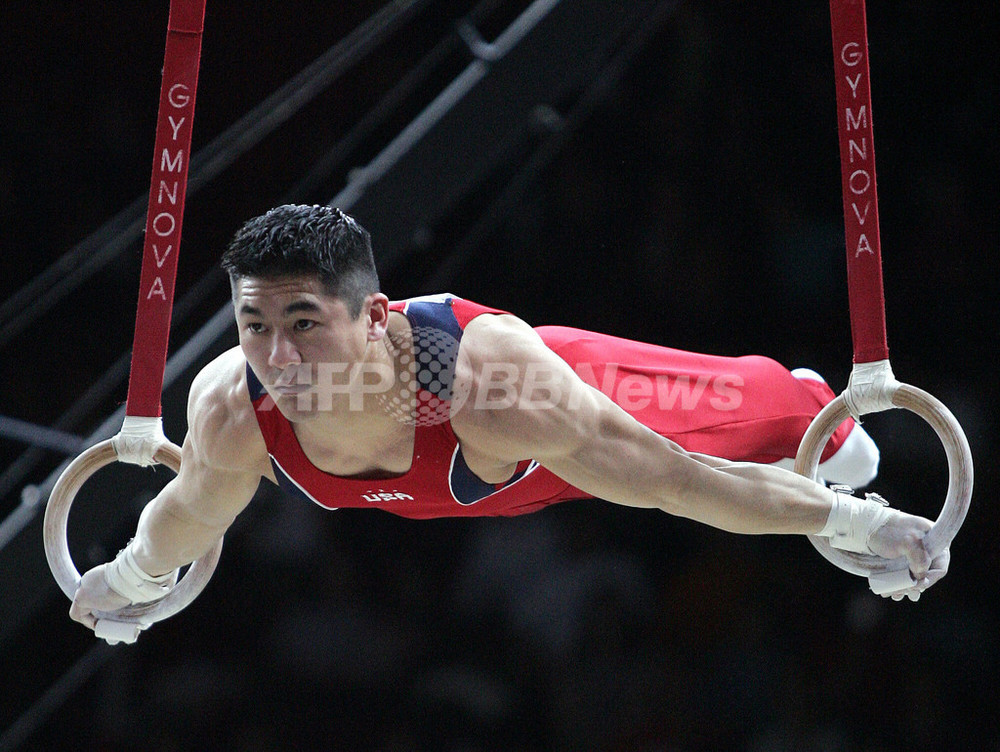 体操 第16回フランス国際 男子つり輪 決勝 Kai Wenが優勝を飾る フランス 写真2枚 国際ニュース Afpbb News