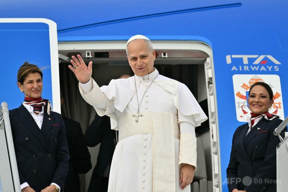 ローマ教皇、トランプ氏を「恐れていない」 戦争に反対する道徳的義務を主張