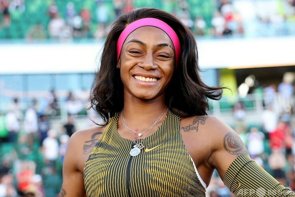 米リチャードソンが100mでパリ切符 東京五輪は直前で出場禁止 写真4枚 国際ニュース:AFPBB News