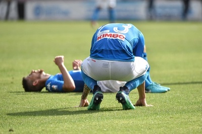 ナポリがトリノとドロー、ユベントスの7連覇がほぼ確定