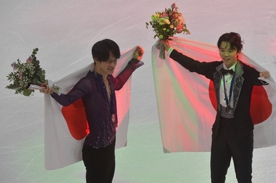 山本草太が2位、友野一希は3位 フィギュア・フランス杯