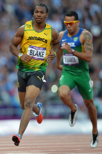 ブレイクとボルトが順当に男子200メートル決勝へ