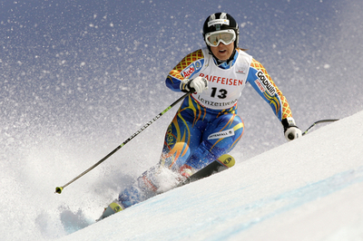 ＜06-07アルペンスキーW杯＞女子スーパー大回転・最終第7戦、パーション 今季通算3勝目を挙げる - スイス