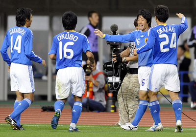 日本 UAEとの親善試合は1-1の引き分けに終わる
