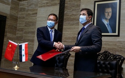 中国、シリアにコロナワクチン50万回分寄付