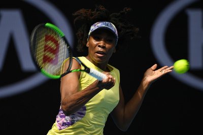 ヴィーナスが全豪3回戦進出、ダブルスは負傷のため棄権