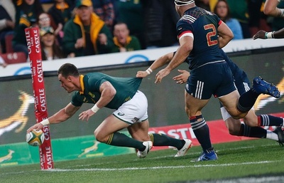 復調のスプリングボクス、フランスとのテストマッチ3連戦で全勝