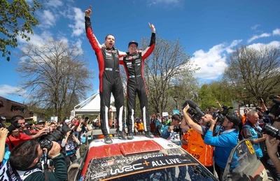 ロバンペラが連勝 ラリー・クロアチア制す