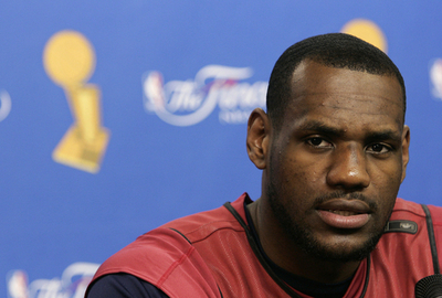 ＜06-07NBA ファイナル＞レブロン 第2戦へ強い意気込み