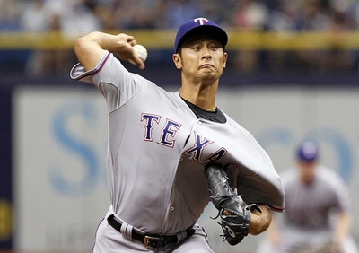 ダルビッシュ、今季初登板で初勝利