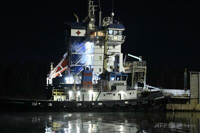 フィンランド湾でケーブル損傷、ロシアからイスラエルに向かう貨物船拿捕