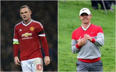 マキロイ、ボクシングの「賭け対決」でルーニーに勝利