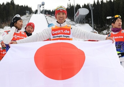 渡部暁斗が初のW杯総合優勝、ノルディック複合