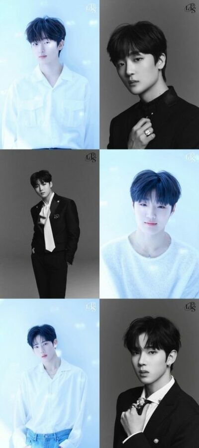 LUN8ジンス×ウンソプ×カエル、ビジュアル誇るメンバーを公開