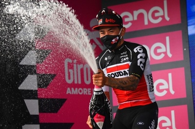 【今日のジロ】ユアンが第5S制覇、ランダがクラッシュで棄権