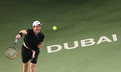 マレーがプイユに快勝、決勝はベルダスコと対戦 ドバイ選手権