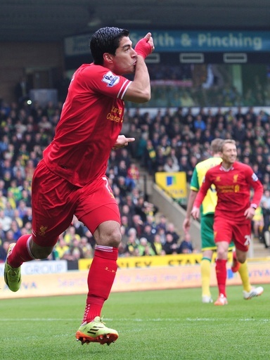 スアレスがリーグ30点の大台到達、プレミア記録更新も視野に