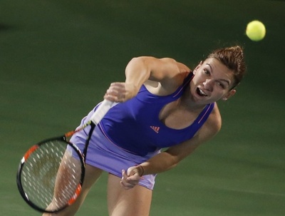 ハレプがハンチュコバに快勝、3回戦進出 ドバイ・テニス選手権